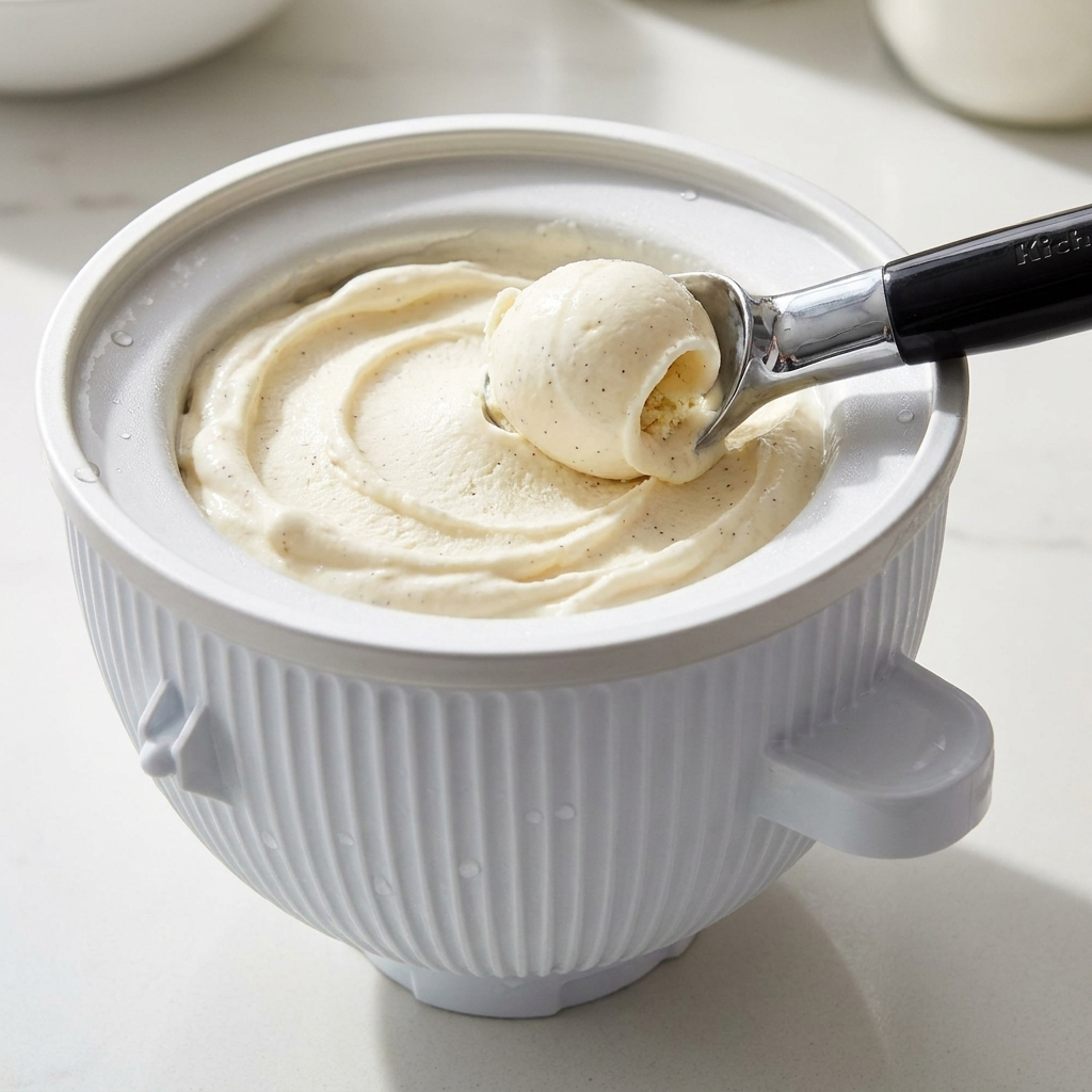 Cremafy™ Ice Cream Maker Attachment w/ Ice Cream Scoop